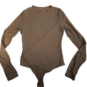 Women's Tan Long Sleeve Top (061)